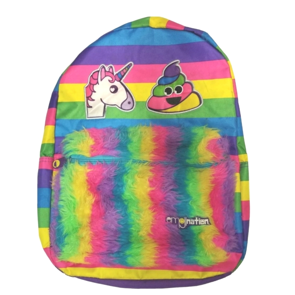 Emojination Rainbow Mini Backpack Bag